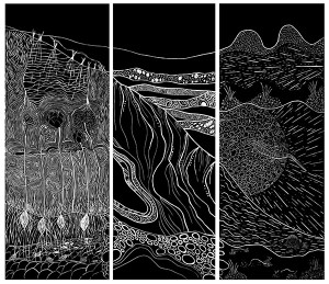 Ngapa-Kai-Kai-Triptych-3-panels