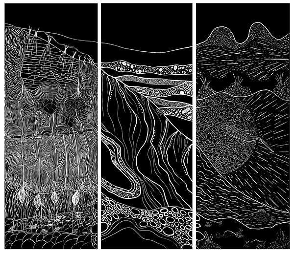 Ngapa-Kai-Kai-Triptych-3-panels