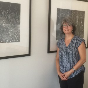 Bronwyn McBurnie install at JCU