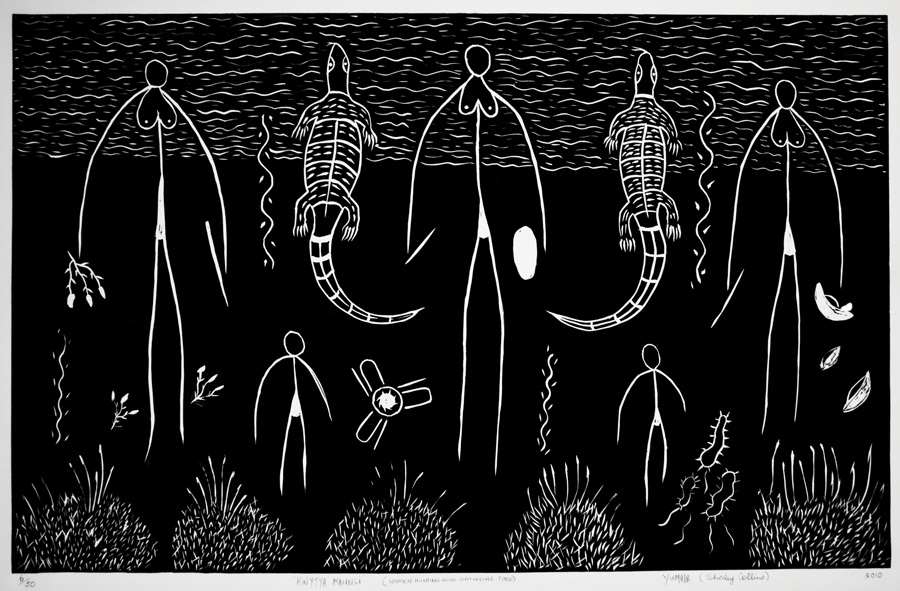 EMAIL Kinytya Manngi (Women Hunting and Gathering Food), Yumala - Shirley Collins