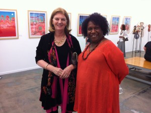Governor of Qld. Penelopy Wensley and Gail Mabo