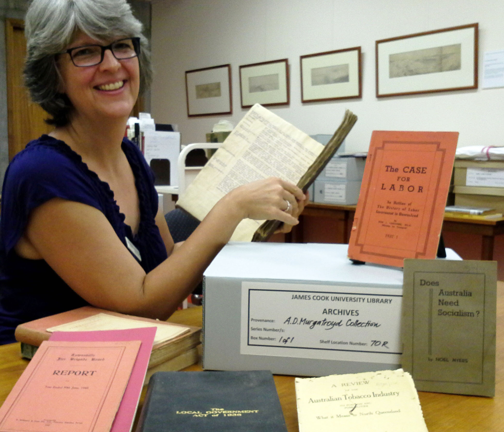 1. Bronwyn with Murgatroyd Archive