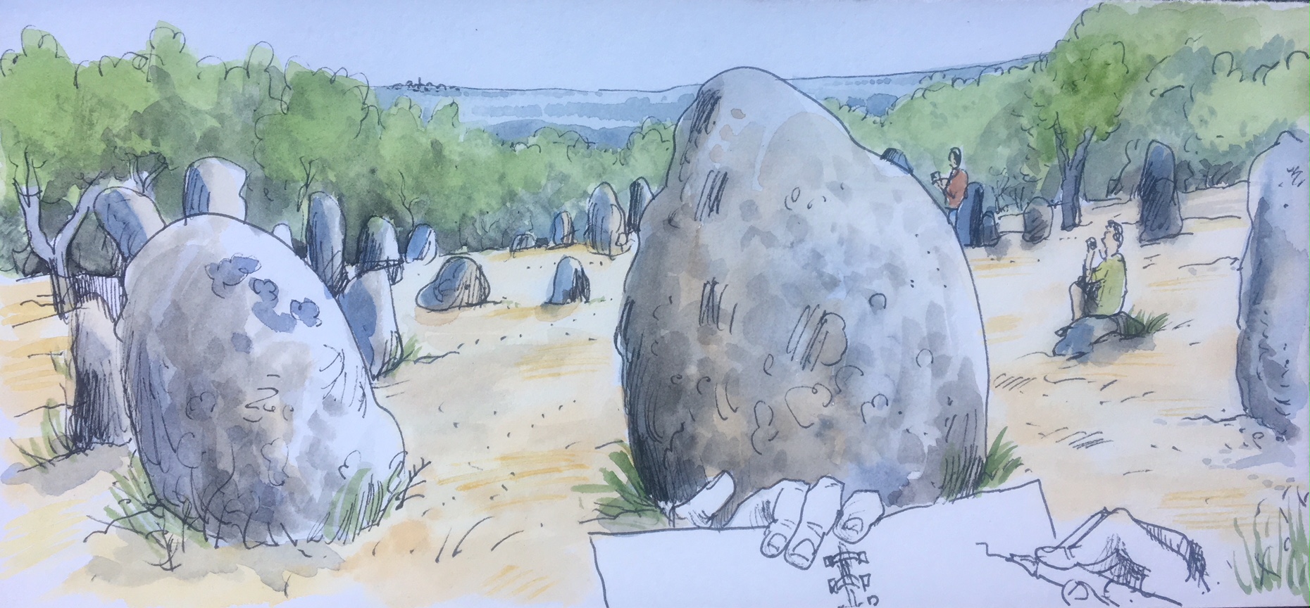 Megalithic! (Cromeleque dos Almendres near Evora) 2018