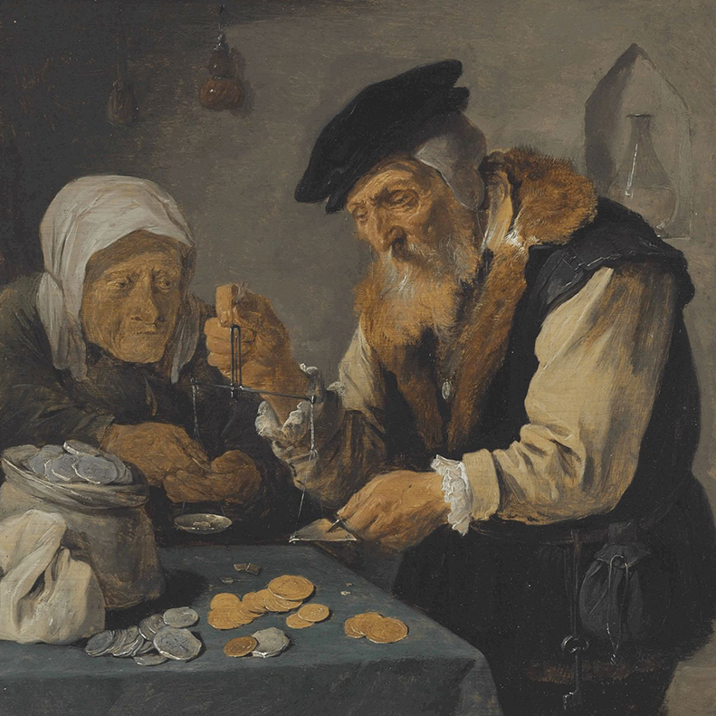 An elderly couple_square